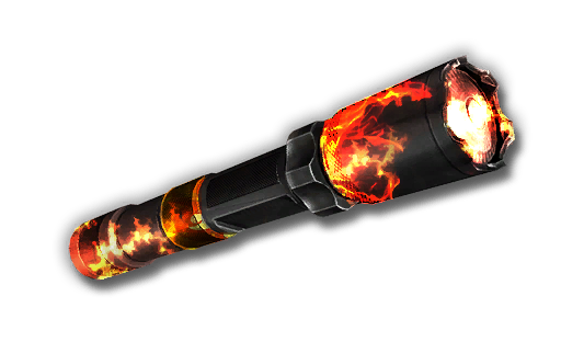 Flashlight Burning