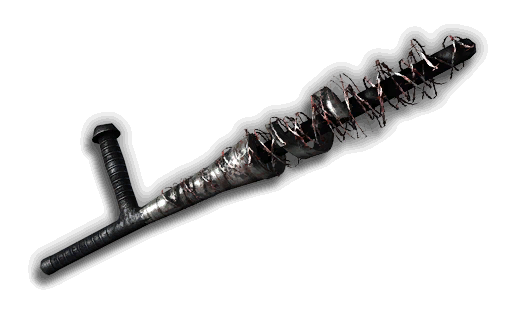 Police Baton with Wire