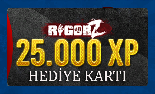 25.000 XP Hediye Karti