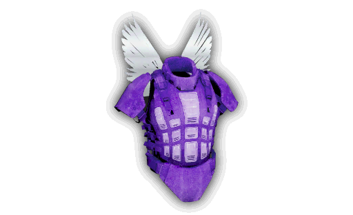 Heavy Armor Fallen Angel Purple